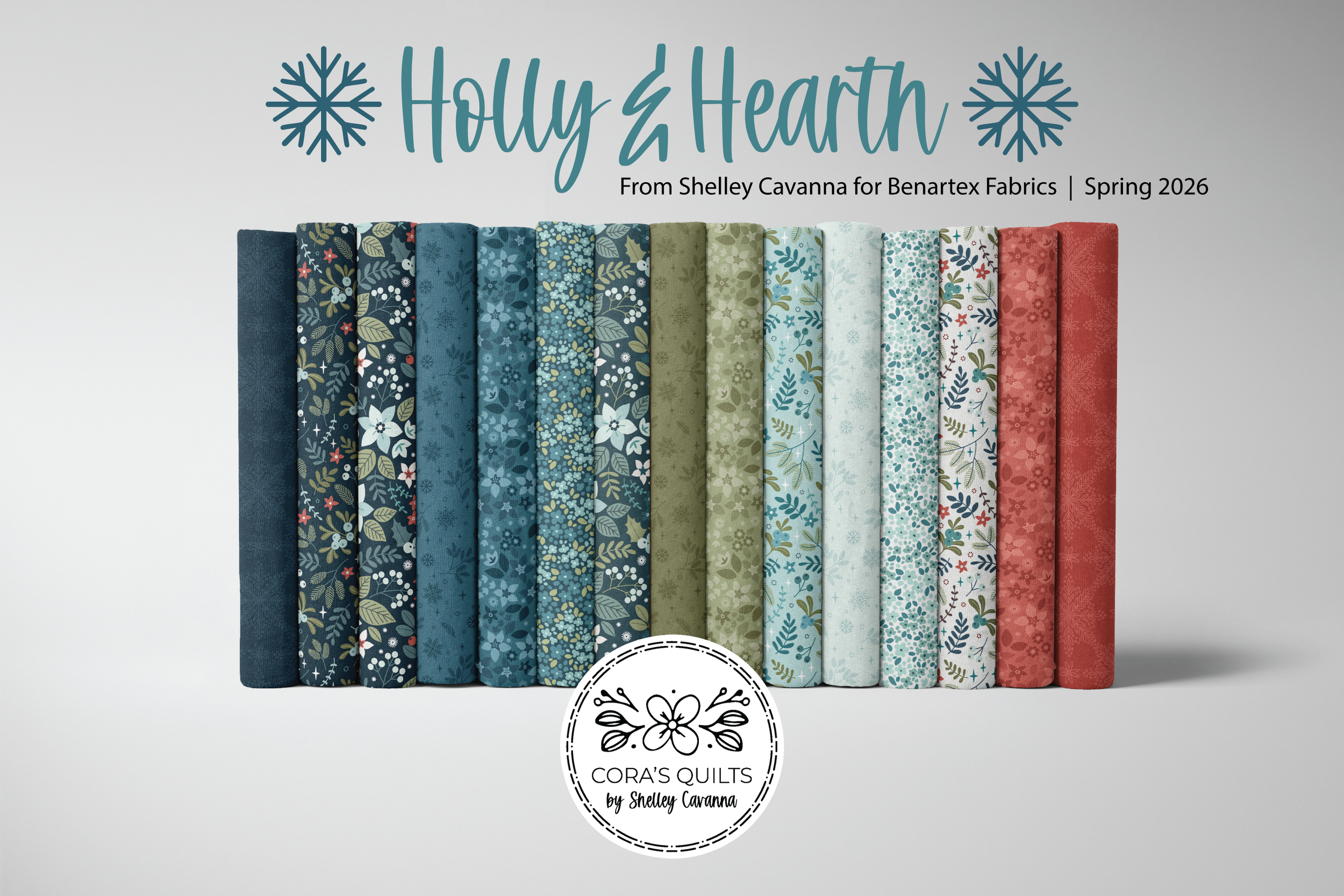 Holly & Hearth — Cora's Quilts by Shelley Cavanna